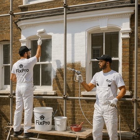 Exterior House Painting Service